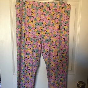 LuLaRoe valentine’s conversation Hearts leggings